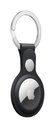 Apple AirTag Leather Key Ring - Midnight