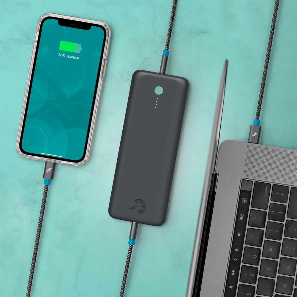 Nimble CHAMP 20,000 mAh Portable Charger - Charcoal