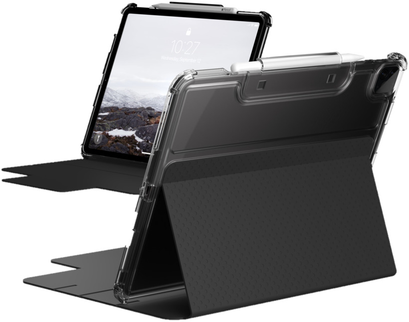 UAG Lucent Folio Case iPad Pro 12.9-inch (4th & 5th gen) - Black/Ice