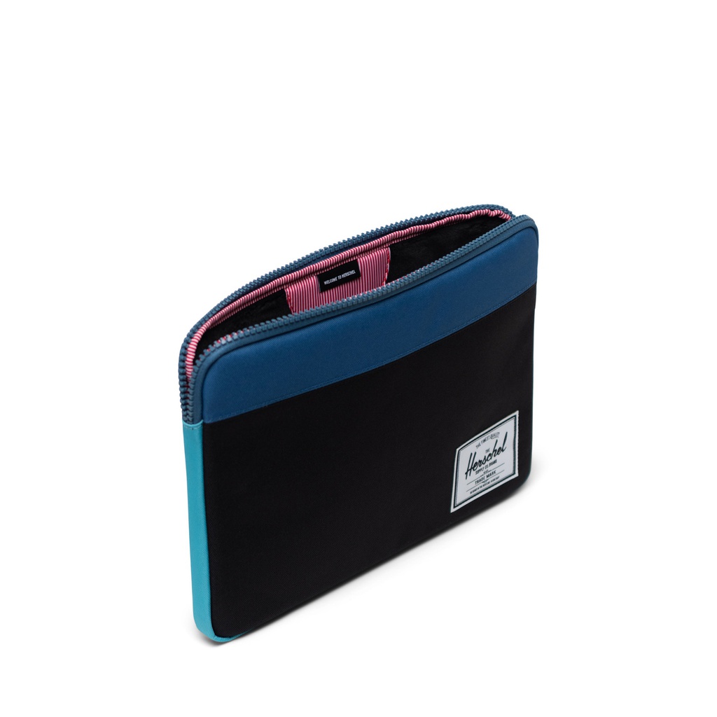 Herschel Anchor Sleeve for 13 Inch MacBook - Black/Blue Ashes/Blue Curacao