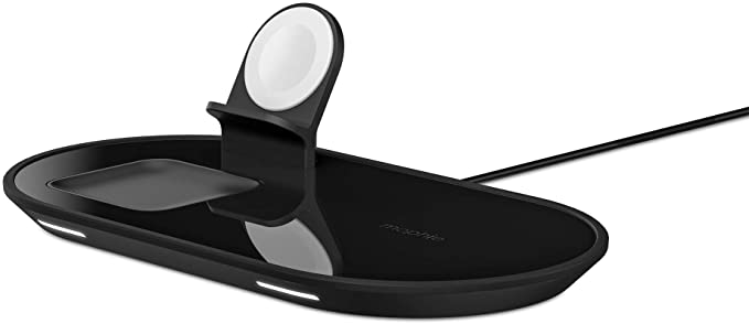 Mophie 3-in-1 Wireless Charging Pad - Black