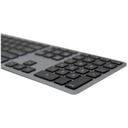 Matias USB Wired Aluminum Keyboard for Mac - Space Grey