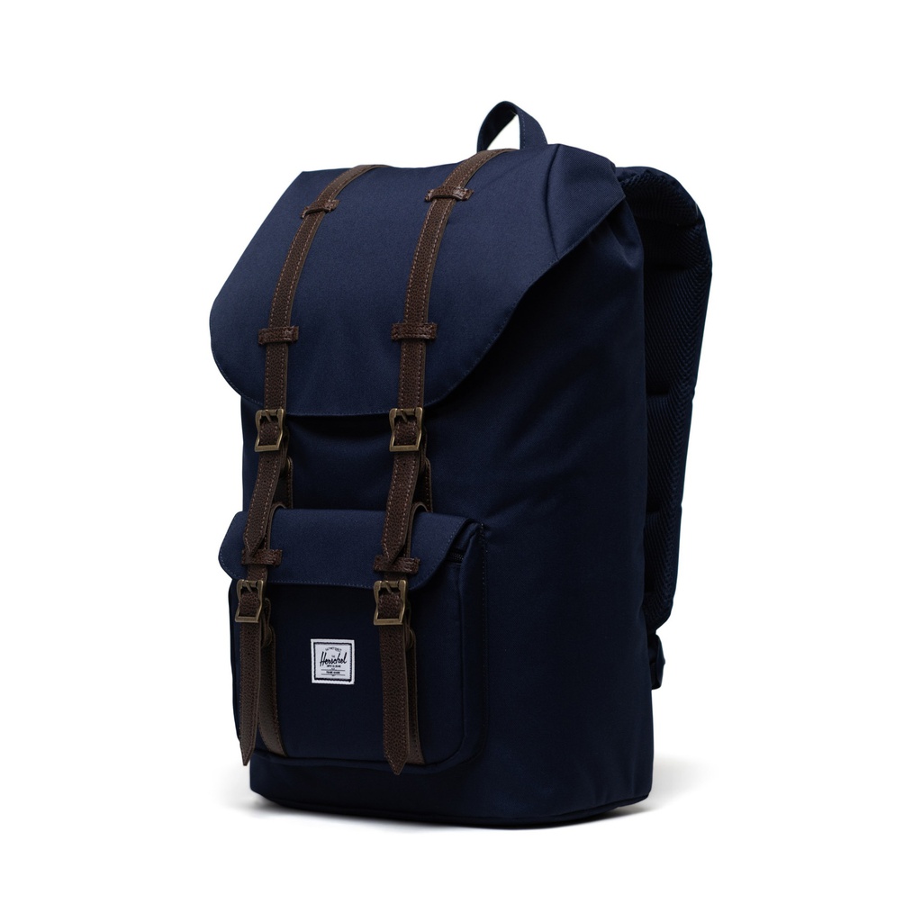 Herschel Supply Little America BackPack - Peacoat / Chicory Coffee ...