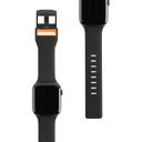 UAG 44mm/42mm Civilian Strap for Apple Watch - Black & Orange