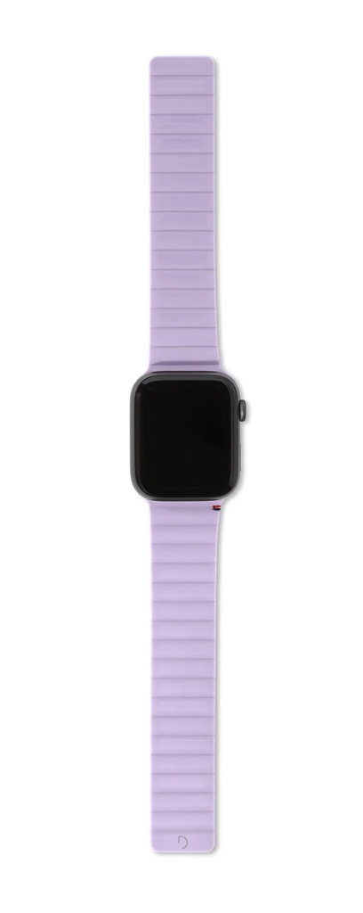 Decoded Silicone Magnetic Traction Strap for Apple Watch 42/44/45mm - Lavender