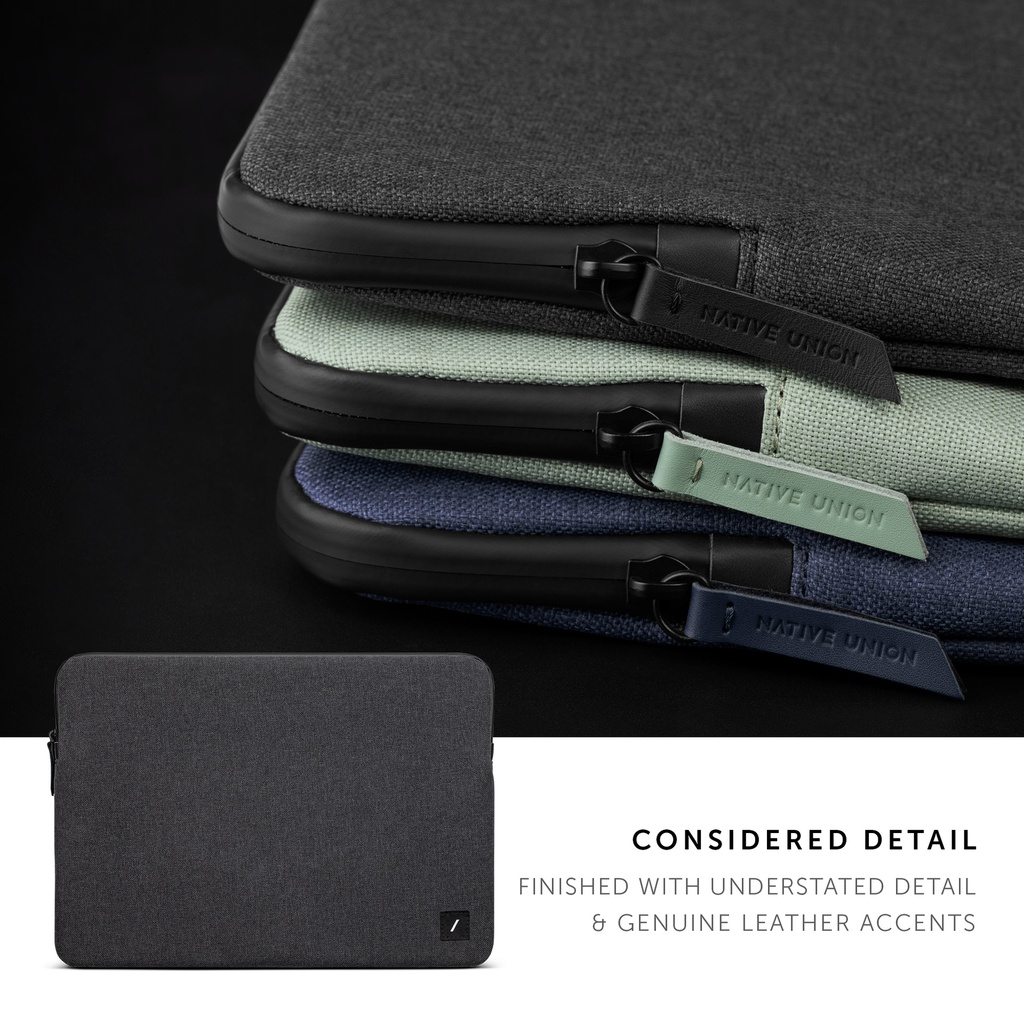 Native Union Stow Lite Sleeve For MacBook 13" - Slate