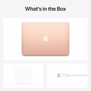 Apple 13-inch MacBook Air: Apple M1 chip with 8-core CPU and 7-core GPU, Gold