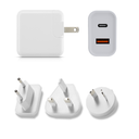 jump+ 30W USB-C + USB-A Power Adapter (with swappable Plug)
