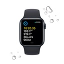 Apple Watch SE Midnight Aluminium Case with Midnight Sport Band