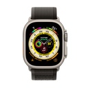 Apple Watch Ultra GPS + Cellular, 49mm Titanium Case with Black/Gray Trail Loop