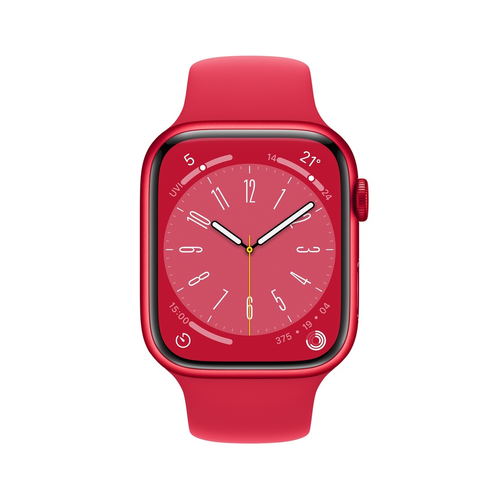 Apple Watch Series 8  (PRODUCT)RED Aluminium Case with (PRODUCT)RED Sport Band