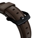 Nomad 42/44/45mm Traditional Strap for Apple Watch - Black Hardware / Brown Leather