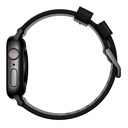 Nomad 42/44/45mm Modern Strap for Apple Watch - Black Hardware / Black Leather