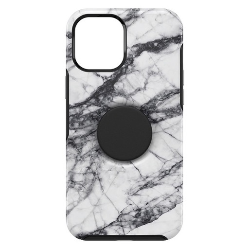 Otterbox Otter + Pop Symmetry Case with PopTop for iPhone 12 Pro Max - White Marble