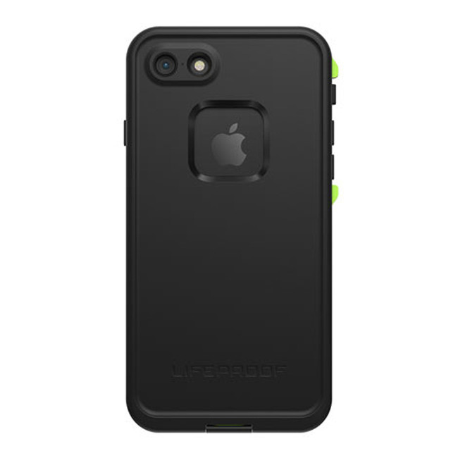 Lifeproof Fre Case for iPhone SE(2nd & 3rd gen) 8/7 - Black / Lime (Night Life)