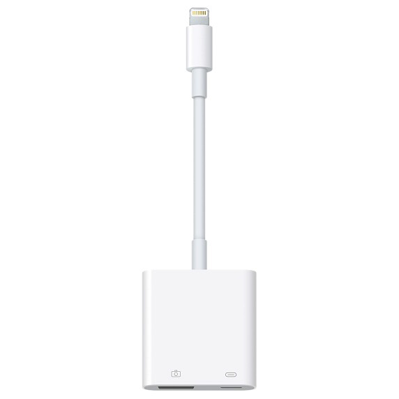 Apple Lightning to USB 3.0 Camera Adapter with Lightning Port