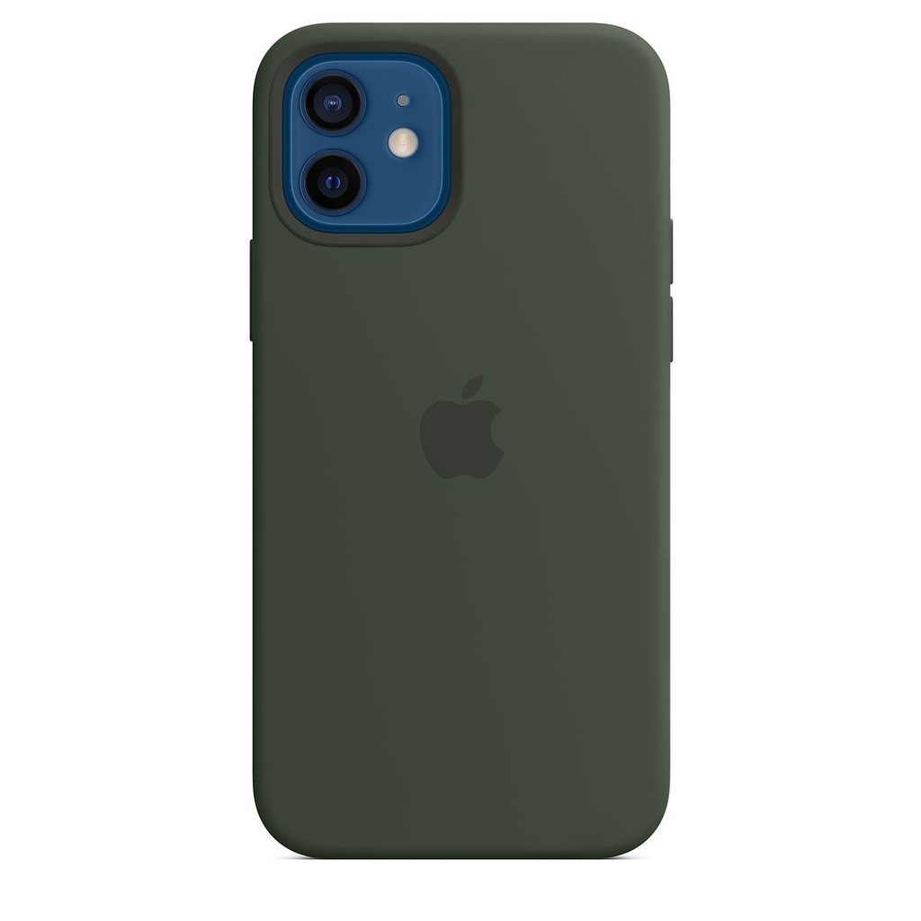 Apple iPhone 12 | 12 Pro Silicone Case with MagSafe - Cypress Green
