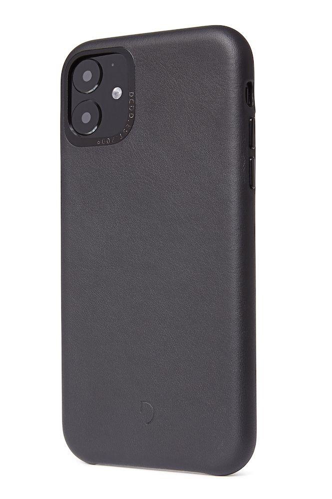 Decoded Leather Back Cover for iPhone 11 - Black