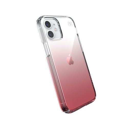 Speck Presidio Perfect Clear Ombre for iPhone 12 mini Case - Clear/Rose