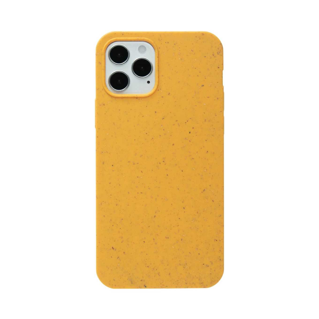 Pela Compostable Eco-Friendly Protective Case for iPhone 12 / 12 Pro - Yellow Honey Bee