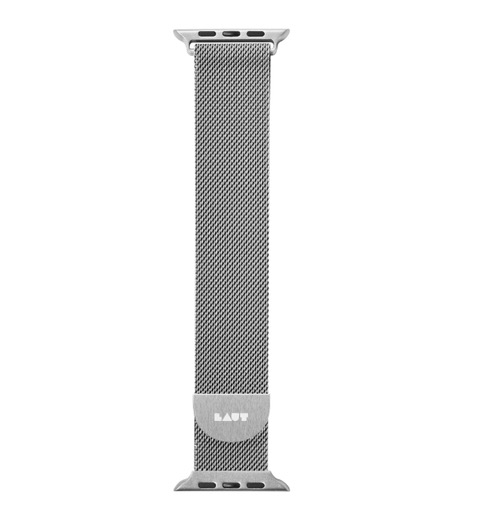LAUT 38/40/41mm Steel Loop for Apple Watch - Silver