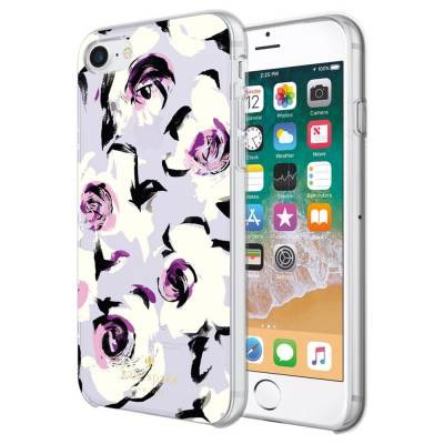 kate spade Hardshell Case for iPhone 8/7/6 - Romantic Purple Floral