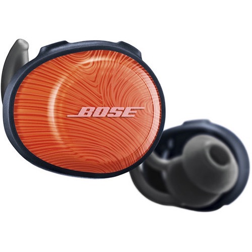 Bose  SoundSport  Free Wireless Headphones - Bright Orange / Midnight Blue