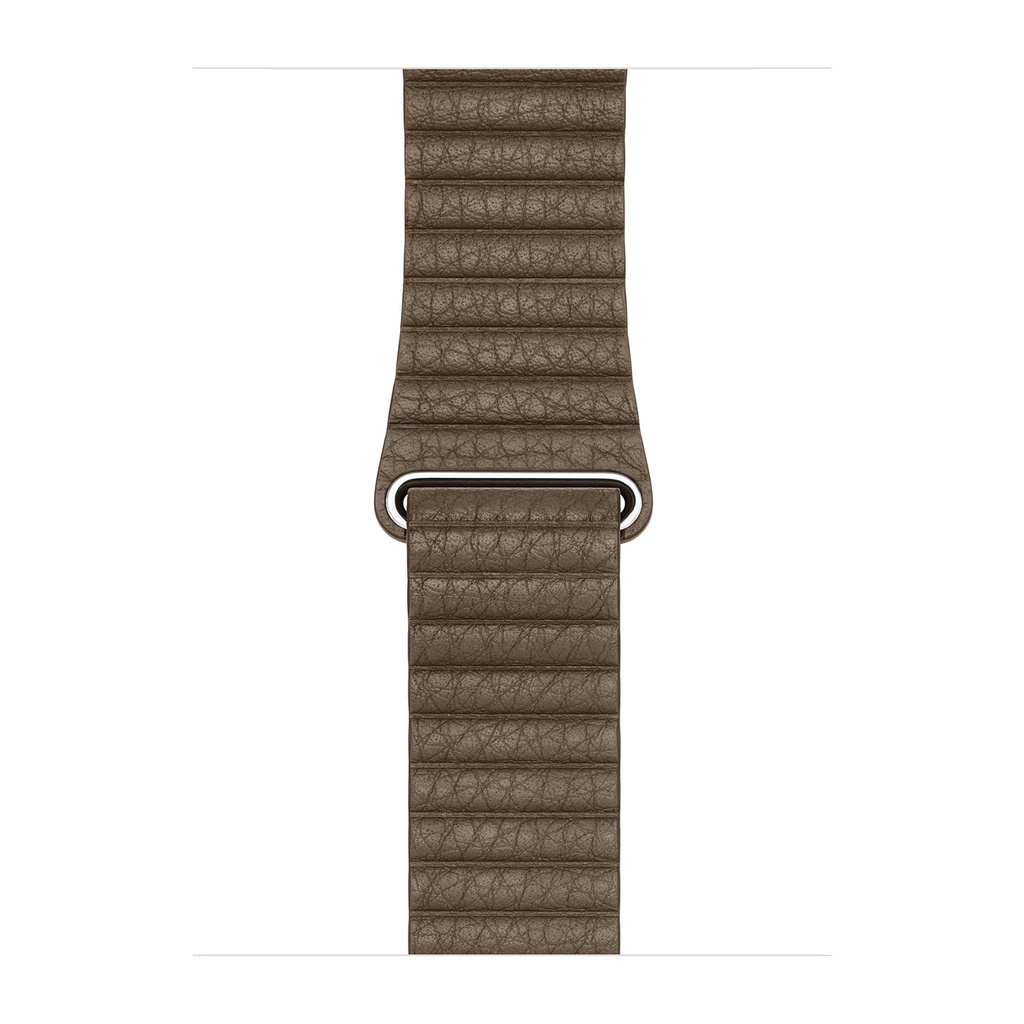 Apple Watch 42mm Light Brown Leather Loop - Large