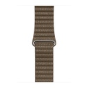 Apple Watch 42mm Light Brown Leather Loop - Large