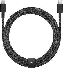 Native Union 3M Belt USB-C to Lightning Cable - Cosmos Black