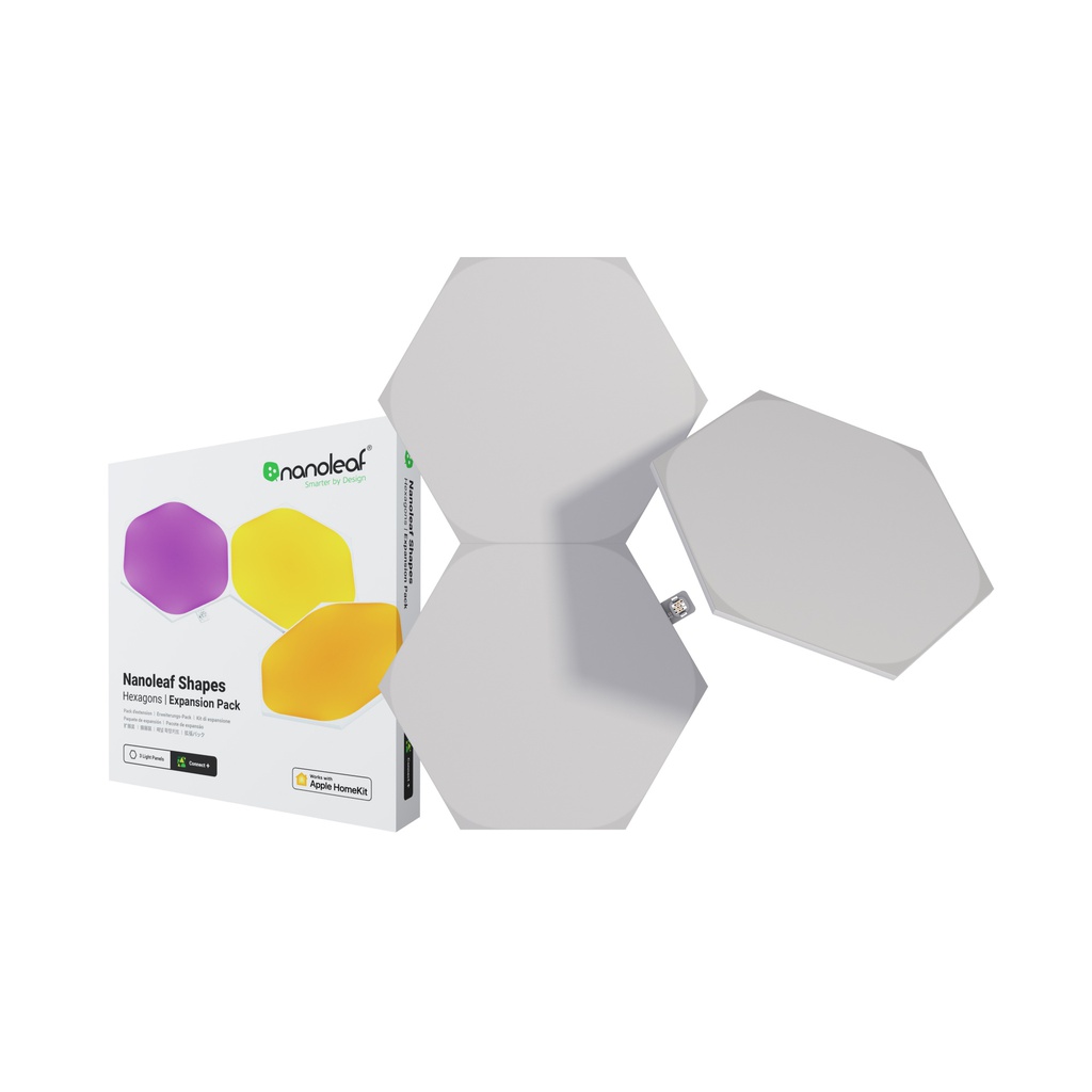 Nanoleaf Shapes - Hexagons Expansion Pack | 3 panels