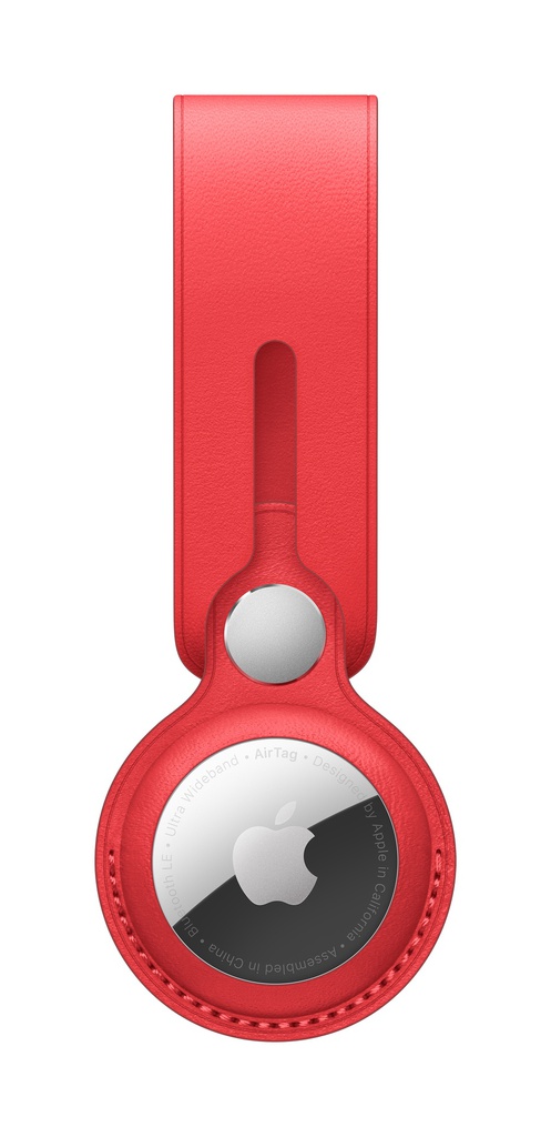 AirTag Leather Loop - (PRODUCT)RED
