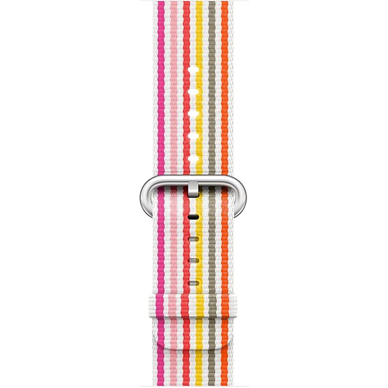 Apple Watch 42/44/45mm Pink Stripe Nylon Band (Demo)