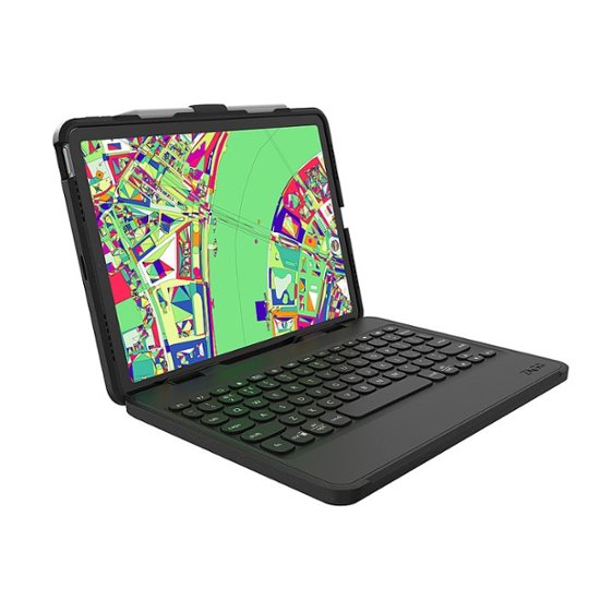 ZAGG Rugged Book for 10.5-inch iPad Pro, 10.2-inch iPad (7th, 8th & 9th Gen) - Black