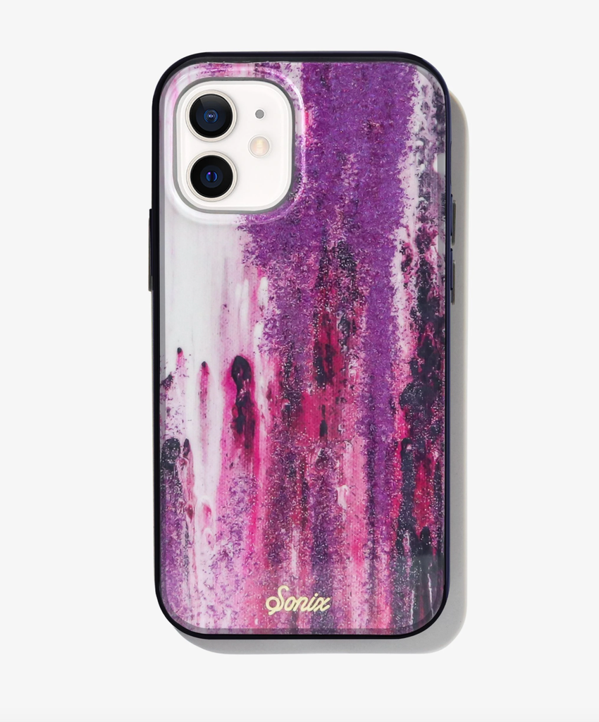 Sonix Clear Coat Case for iPhone 12 / 12 Pro (MagSafe Compatible) - Purple Rain
