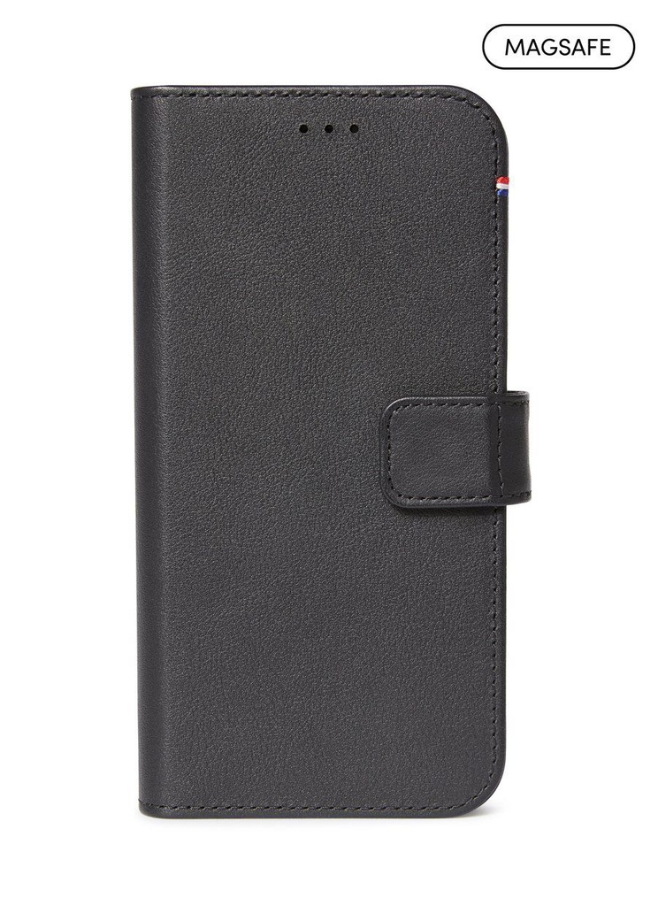 Decoded MagSafe Leather Detachable Wallet for iPhone 13 - Black