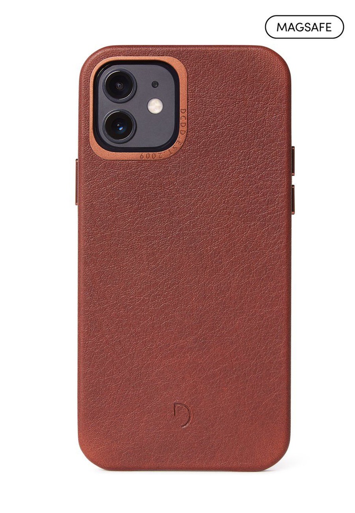 Decoded MagSafe Leather Backcover for iPhone 13 Pro - Chocolate Brown