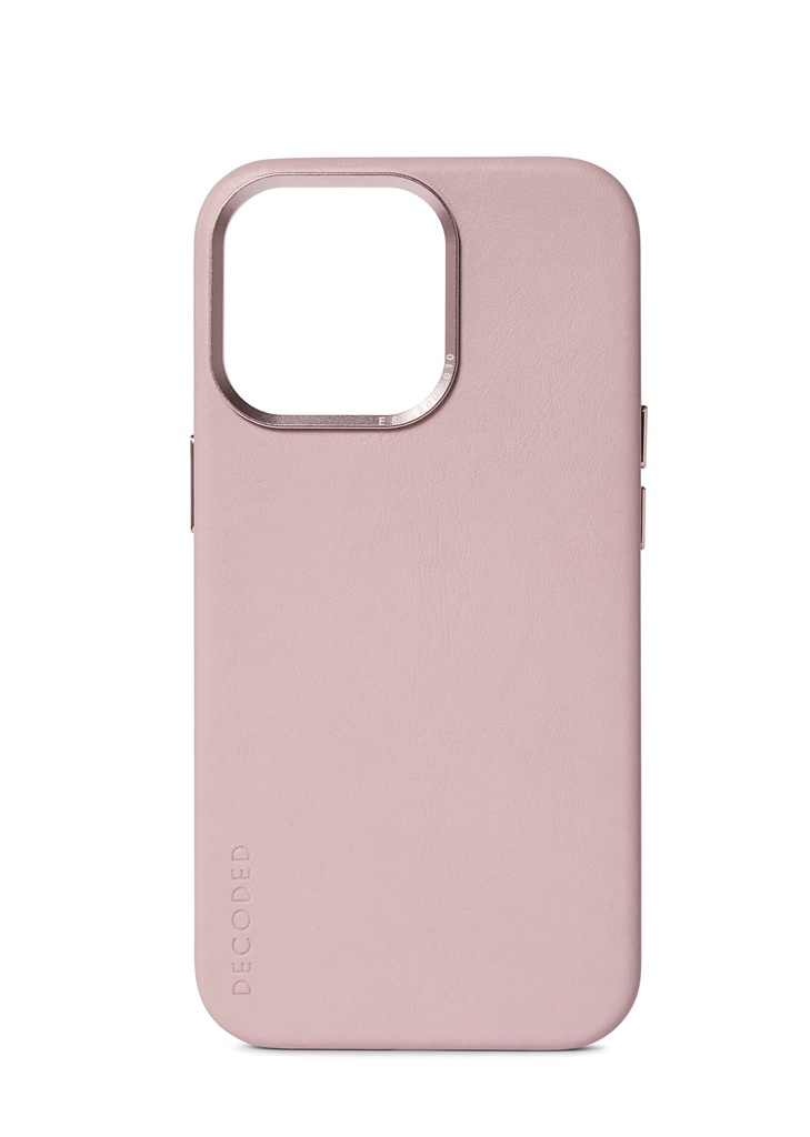 Decoded MagSafe Leather Backcover for iPhone 13 Pro - Powder Pink