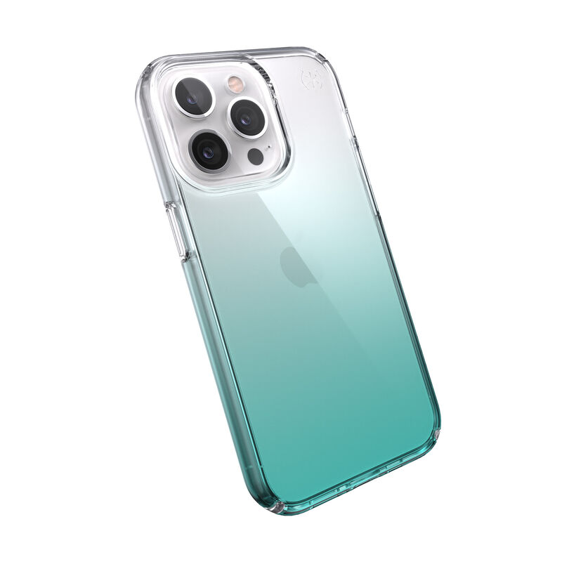 Speck Presidio Perfect Clear Ombre Case for iPhone 13 Pro - Fantasy Teal