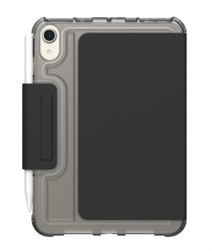 UAG Lucent Folio Case iPad mini (6th generation) - Black/Ice