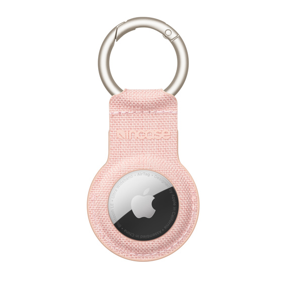 Incase Woolenex Key Clip for AirTag - Blush Pink