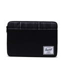 Herschel Anchor Sleeve for 14 Inch MacBook - Black / Grayscale Plaid