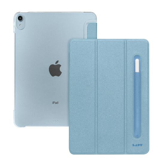 LAUT Huex Folio Case for iPad Air (4th & 5th generation) - Sky Blue