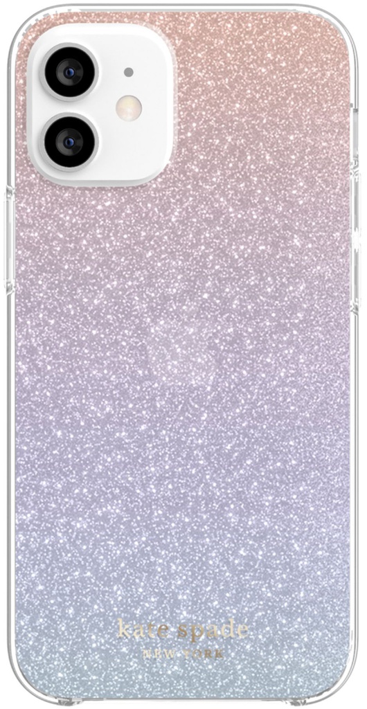 kate spade NY Hardshell Case iPhone SE (2nd & 3rd gen) 8/7 - Ombre Glitter Pink