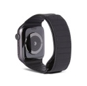 Decoded Leather Magnetic Traction Strap for Apple Watch 38mm/40mm/41mm/42mm - Black