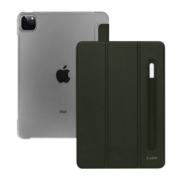 LAUT Huex Folio Case for iPad Pro 11-inch (3rd & 4th Gen)  - Military Green