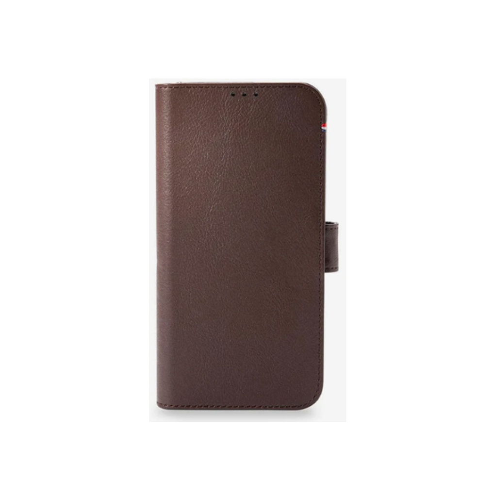 Decoded Leather Detachable Wallet with MagSafe for iPhone 14  - Chocolate Brown