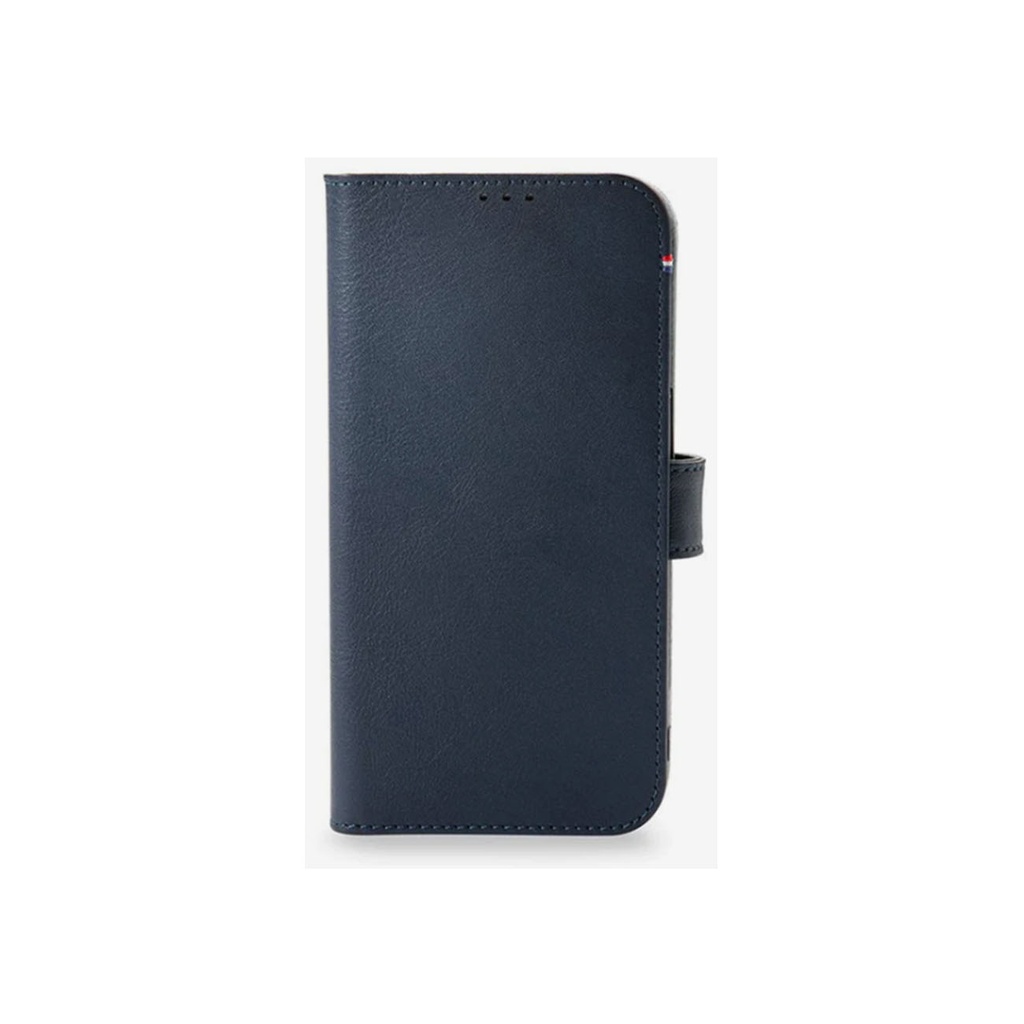 Decoded Leather Detachable Wallet with MagSafe for iPhone 14  - Navy