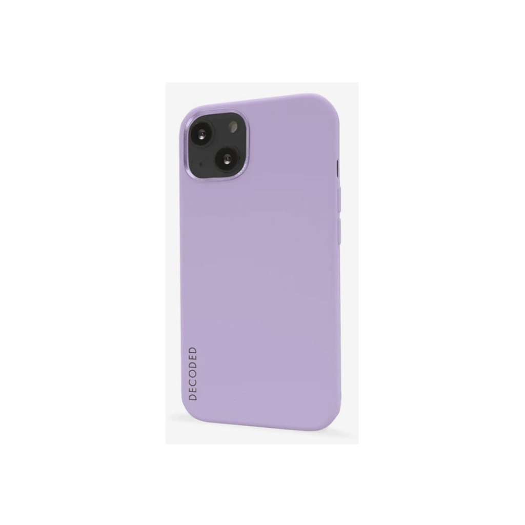 Decoded Silicone Backcover with MagSafe for iPhone 14 - Lavender
