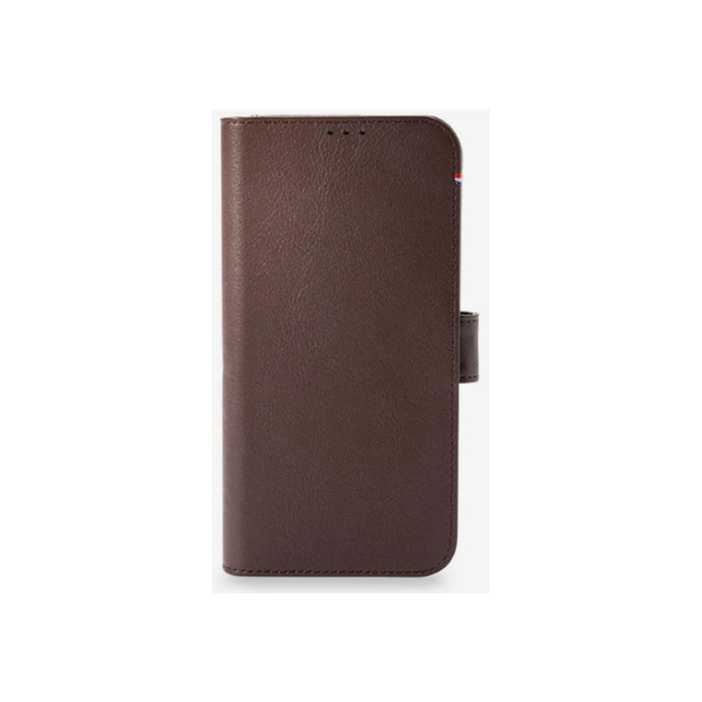 Decoded Leather Detachable Wallet with MagSafe for iPhone 14 Pro - Chocolate Brown
